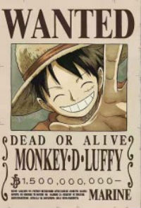 Truy nã Luffy: Hãy cùng khám phá hành trình của Luffy trên đại dương và tại sao anh lại trở thành mục tiêu truy nã của nhà nước, qua bức ảnh truy nã Luffy này.
