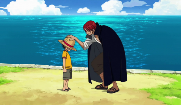 Shanks nên anh ta đưa chiếc mũ rơm của mình cho Luffy.