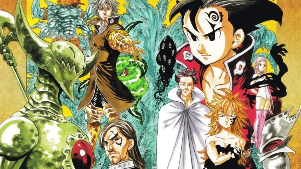 150 Thất Hình Đại Tội ý tưởng  hình bảy mối tội đầu anime