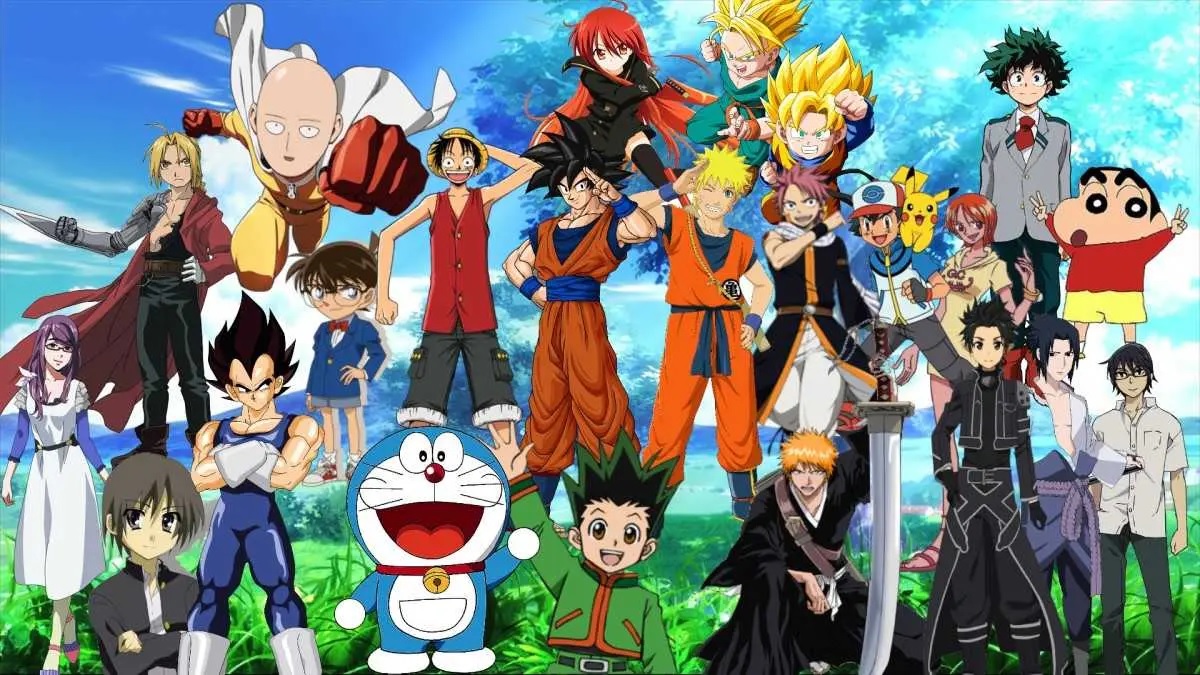 Can you name all of these anime characters?